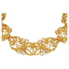 Dimos 22k Gold Museum Copy God of Love "Eros" Necklace