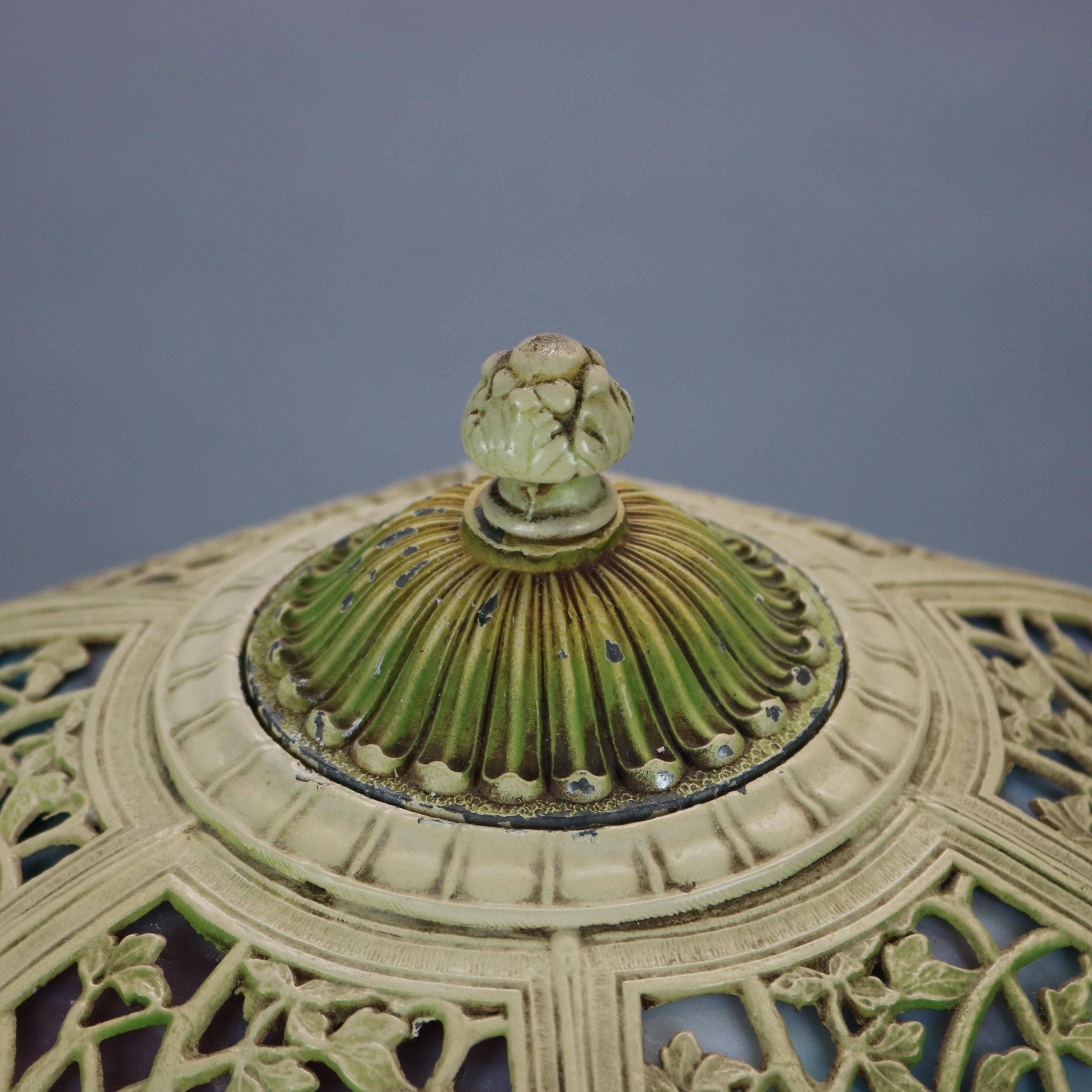 miller slag glass lamp history