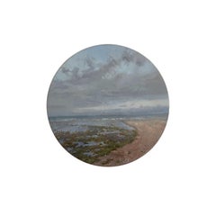 Cape #7: Falmouth, miniature realist landscape painting