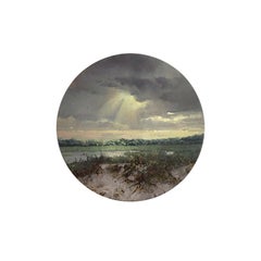 Cape #9: Falmouth, miniature realist landscape painting