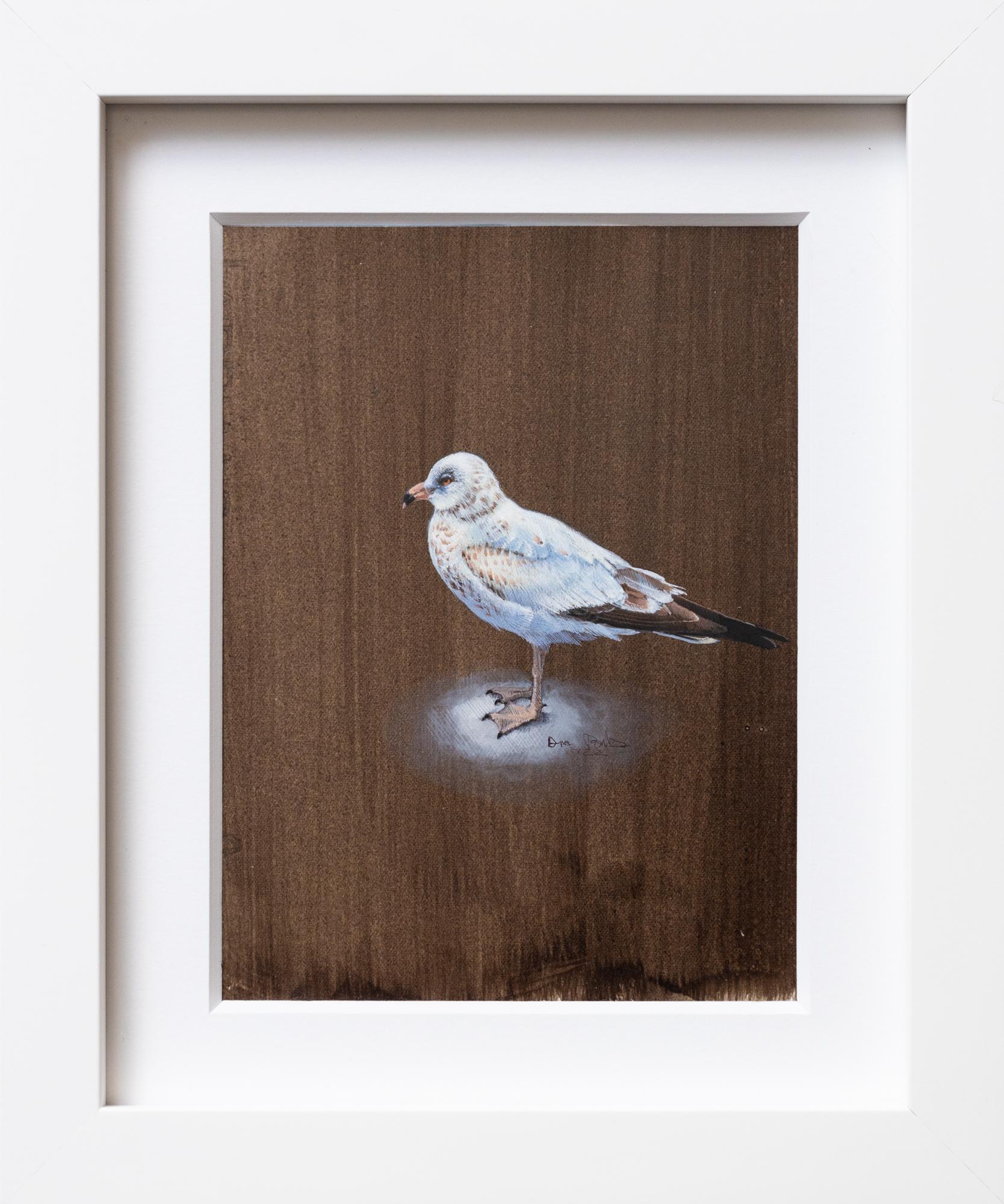 Dina Brodsky Figurative Painting - Seagull