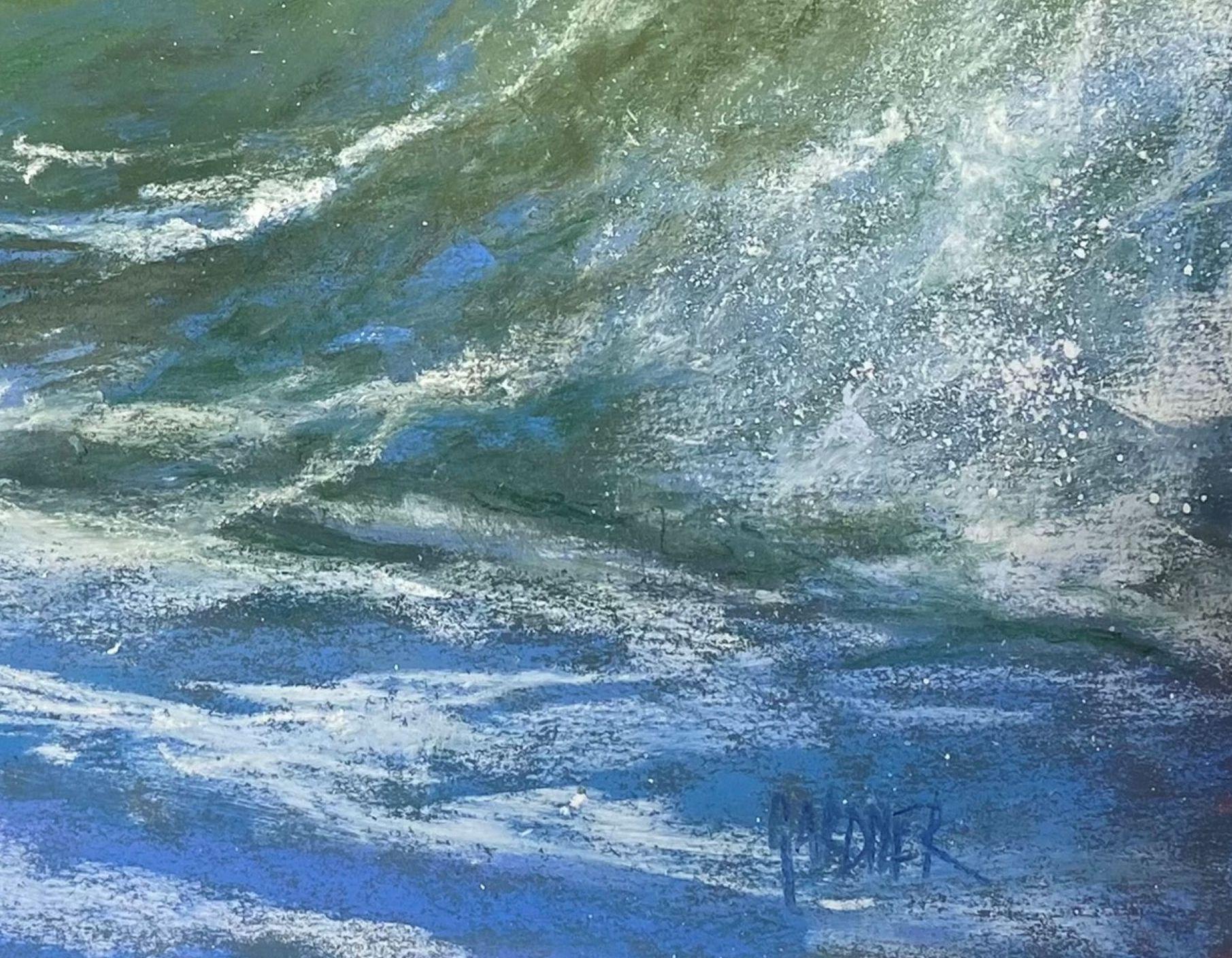 Above The Fray, Original Signed Contemporary Impressionist Seascape Painting For Sale 1