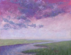 Awakenings - Peinture impressionniste de paysage au pastel
