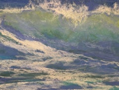Belle of the Ball - Pastel Impressionist Wave Painting