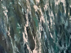 Caught Up In Sunlight  - Pastel Impressionist Wave Painting