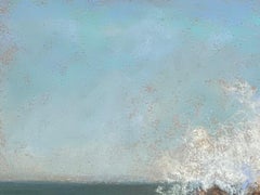 Crash Course, Original Signed Contemporary Impressionist Landscape Painting