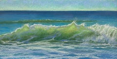 Crescendo - Impressionist Wave Pastel Painting