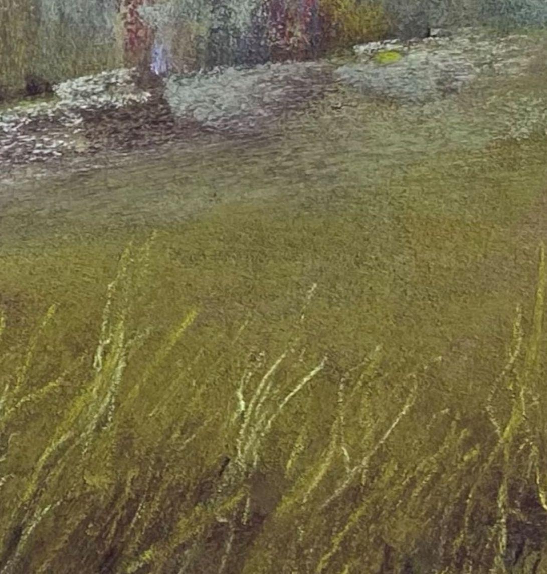 Dream Catchers, Original signiertes zeitgenössisches impressionistisches Landschaftsgemälde (Impressionismus), Painting, von Dina Gardner
