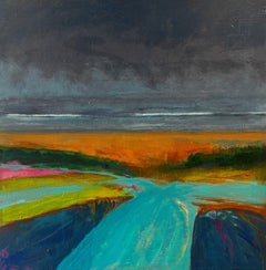 Fare Thee Well - Peinture abstraite côtière