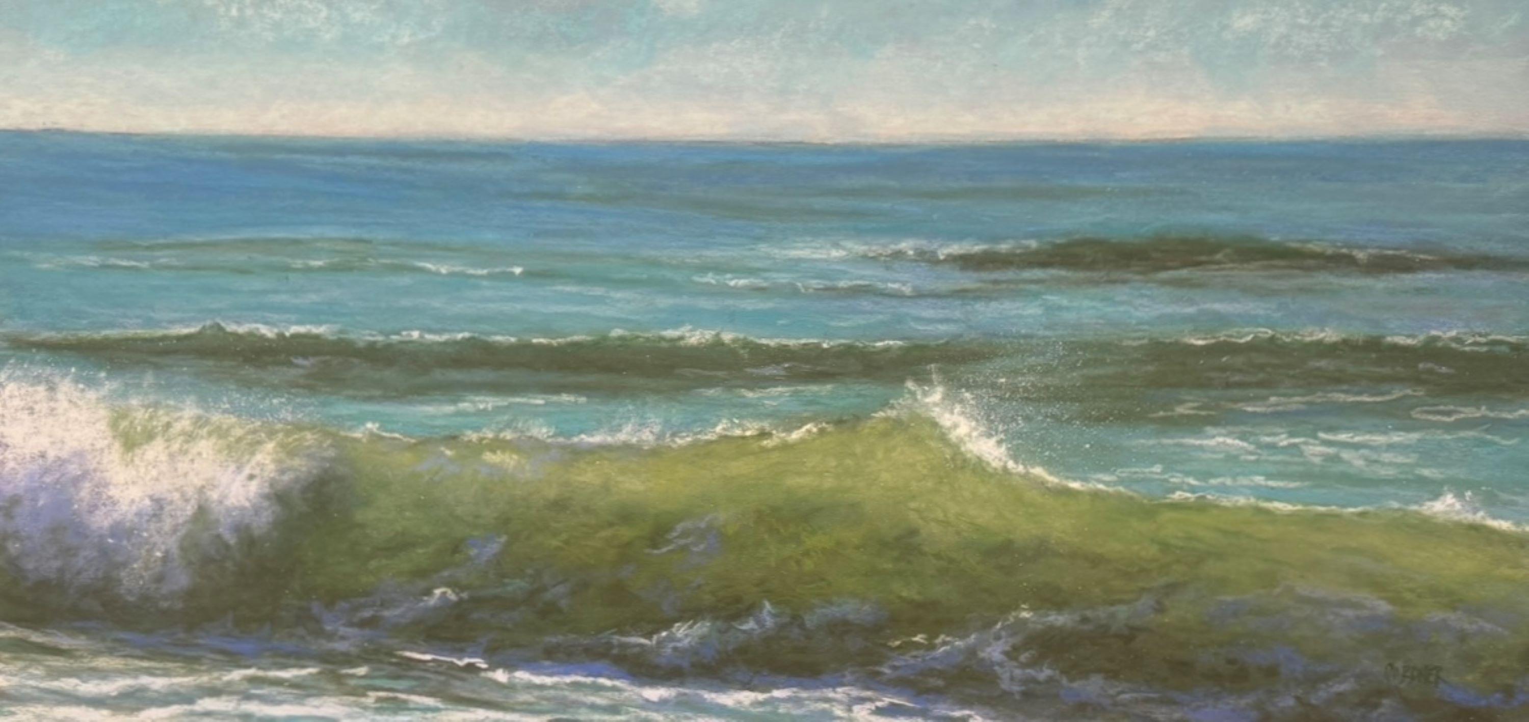 Full Disclosure - Impressionistisches Pastell-Wellengemälde