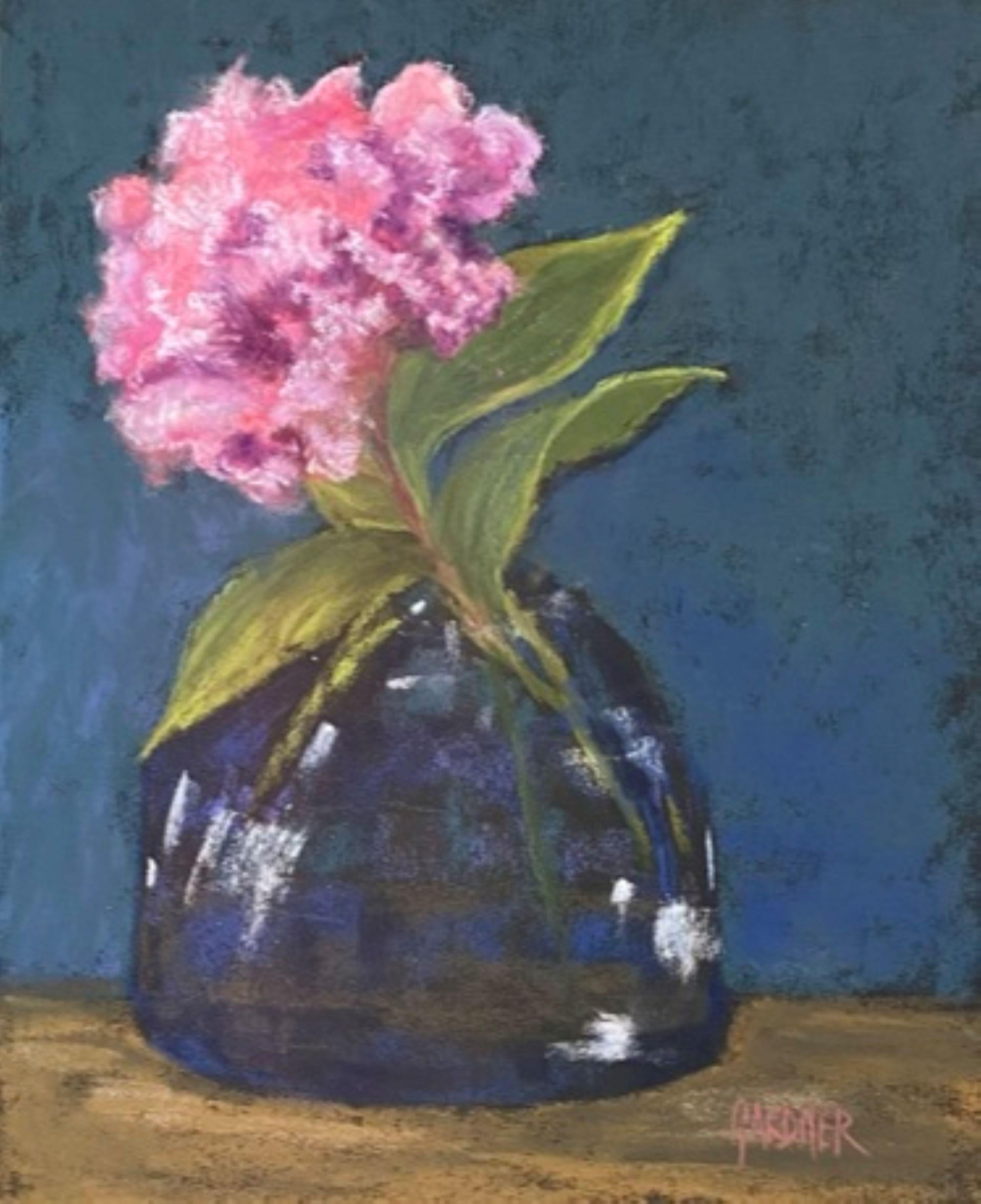 Still-Life Painting Dina Gardner - Garden Party - Nature morte aux fleurs pastel