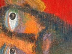I Ain't Nobody's Bargain - Expressionist Pastel Man Portrait