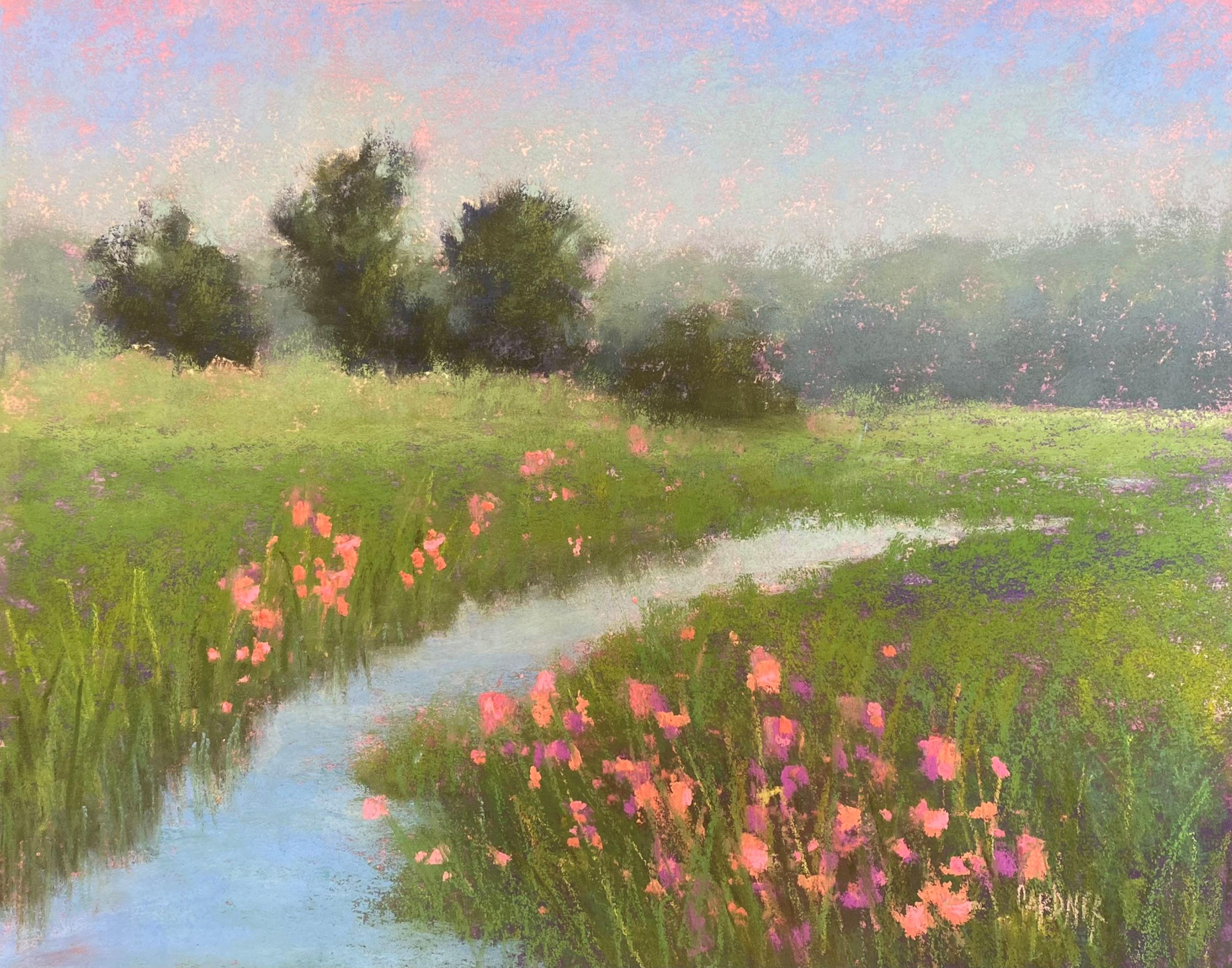 Into The Great Wide Open, Original Signed Contemporary Impressionist Landscape