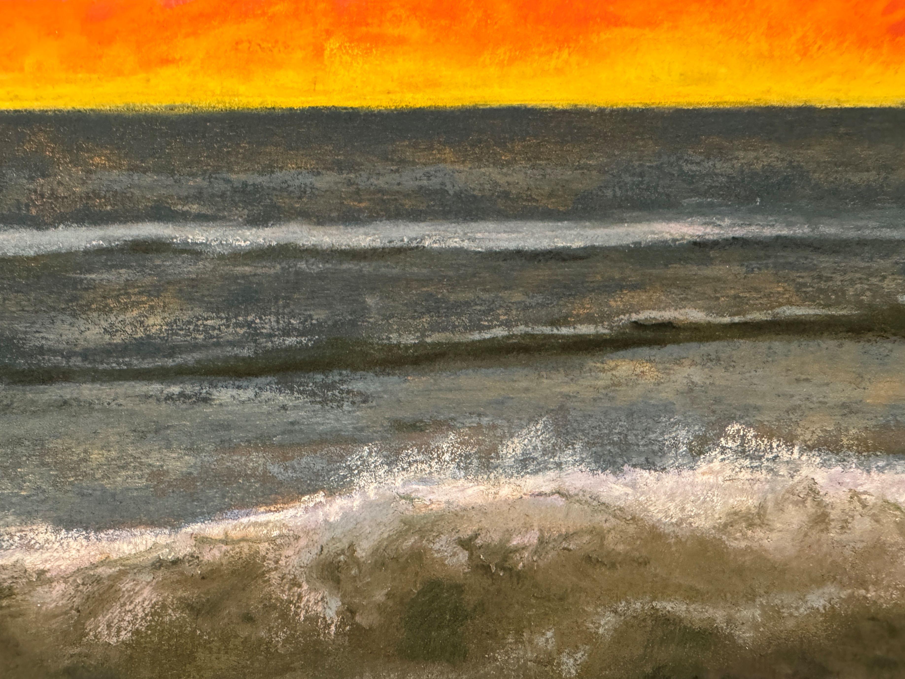 Dernier appel
12,0 x 12,0 x 1,0, 1,0 lbs 
Pastel sur papier d'archivage
Signé à la main par l'artiste 

Commentaire de l'artiste : 
