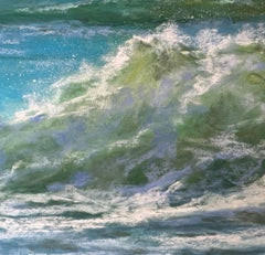 Limelight - Pintura al pastel con ondas