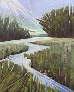 May The Four Winds Blow You Safely Home - Grateful Dead Inspired River Pastel Pa