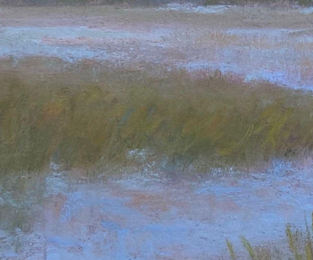 Morning's Glow, Original Pastel Impressionist Landscape Painting, 2021
8