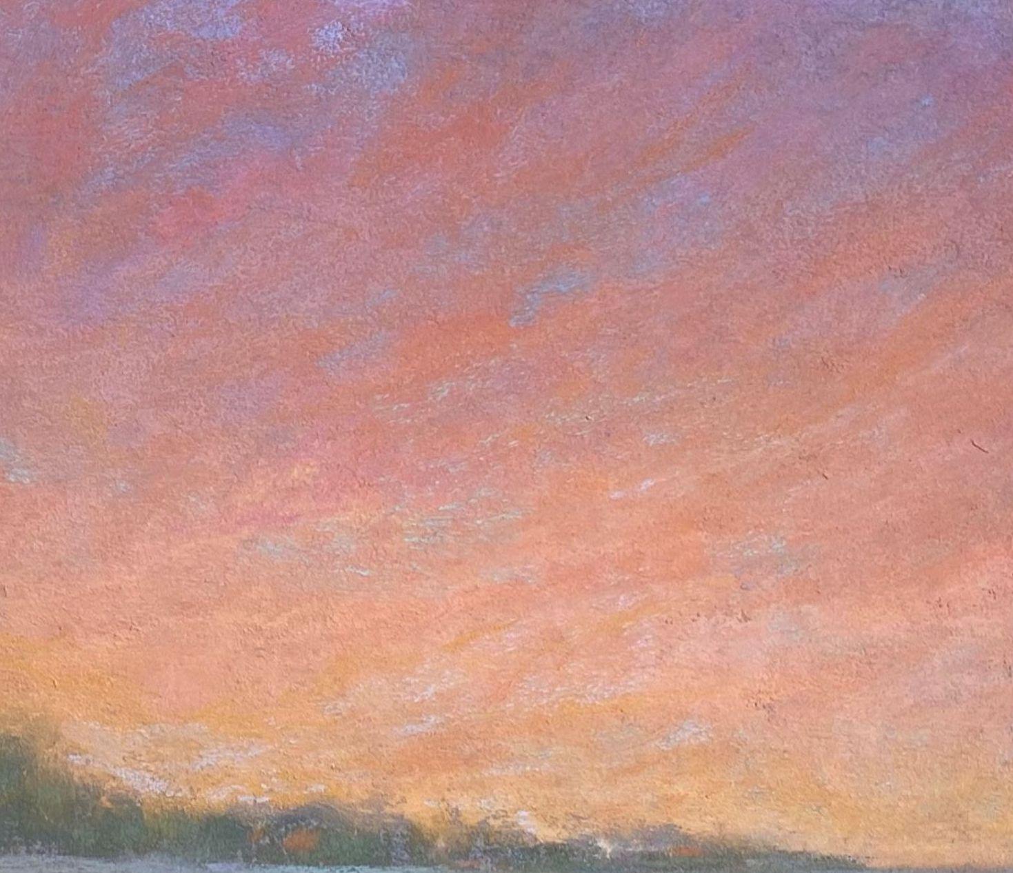 Morning's Glow, Original Pastel Impressionist Landscape Painting 3