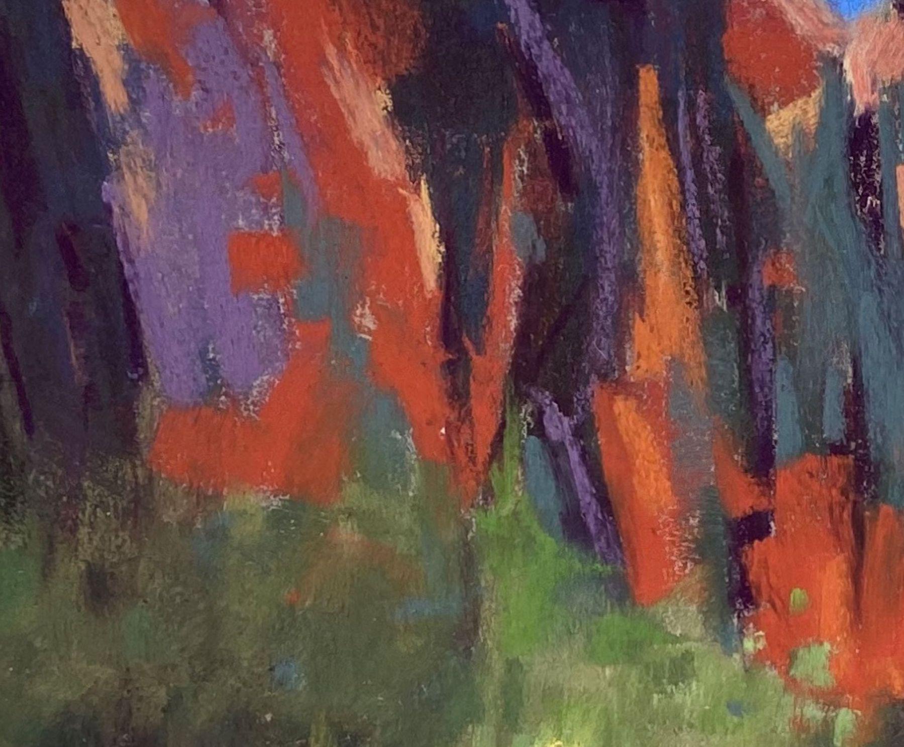 Only A River's (Gonna Make Things Right), pintura original de paisaje firmada en venta 2