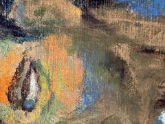 Punk - German Expressionist Pastel Portrait Painting