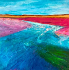 Roll Back The Dawn - Peinture de paysage marin atmosphérique