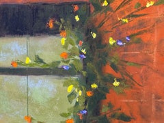 Shadow Play - Pastel Impressionist Boston Window Box Painting