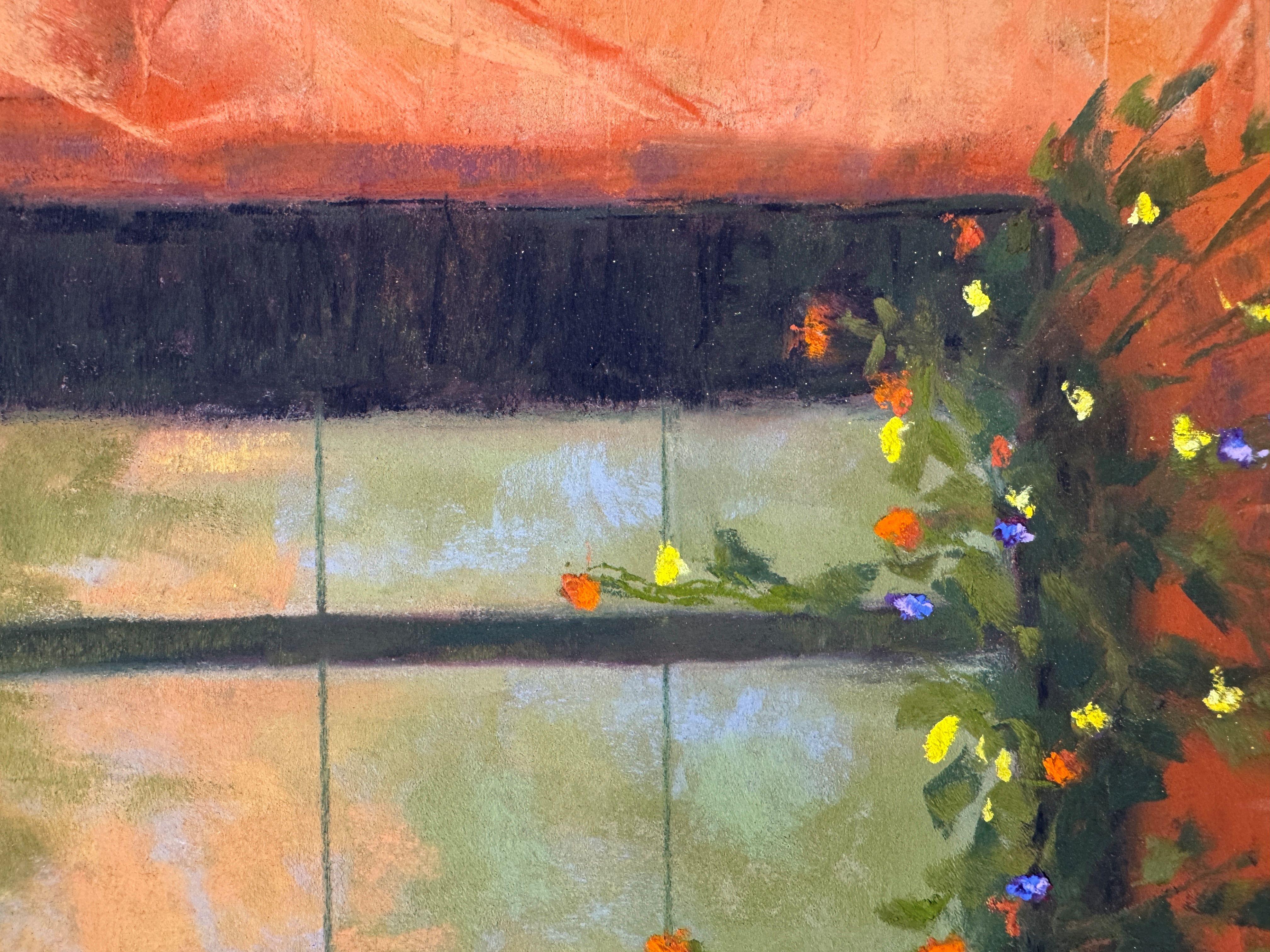 Schattenspiel
11,0 x 14,0 x 1,0, 2,0 lbs 
Pastell auf Archivpapier
Vom Künstler handsigniert 

Kommentar des Künstlers: 
