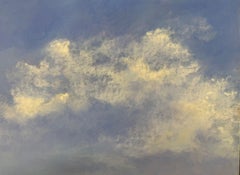 Solitude - Pastel Impressionist Cloud Painting