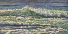 Transparency - Rolling Waves Impressionist Painting