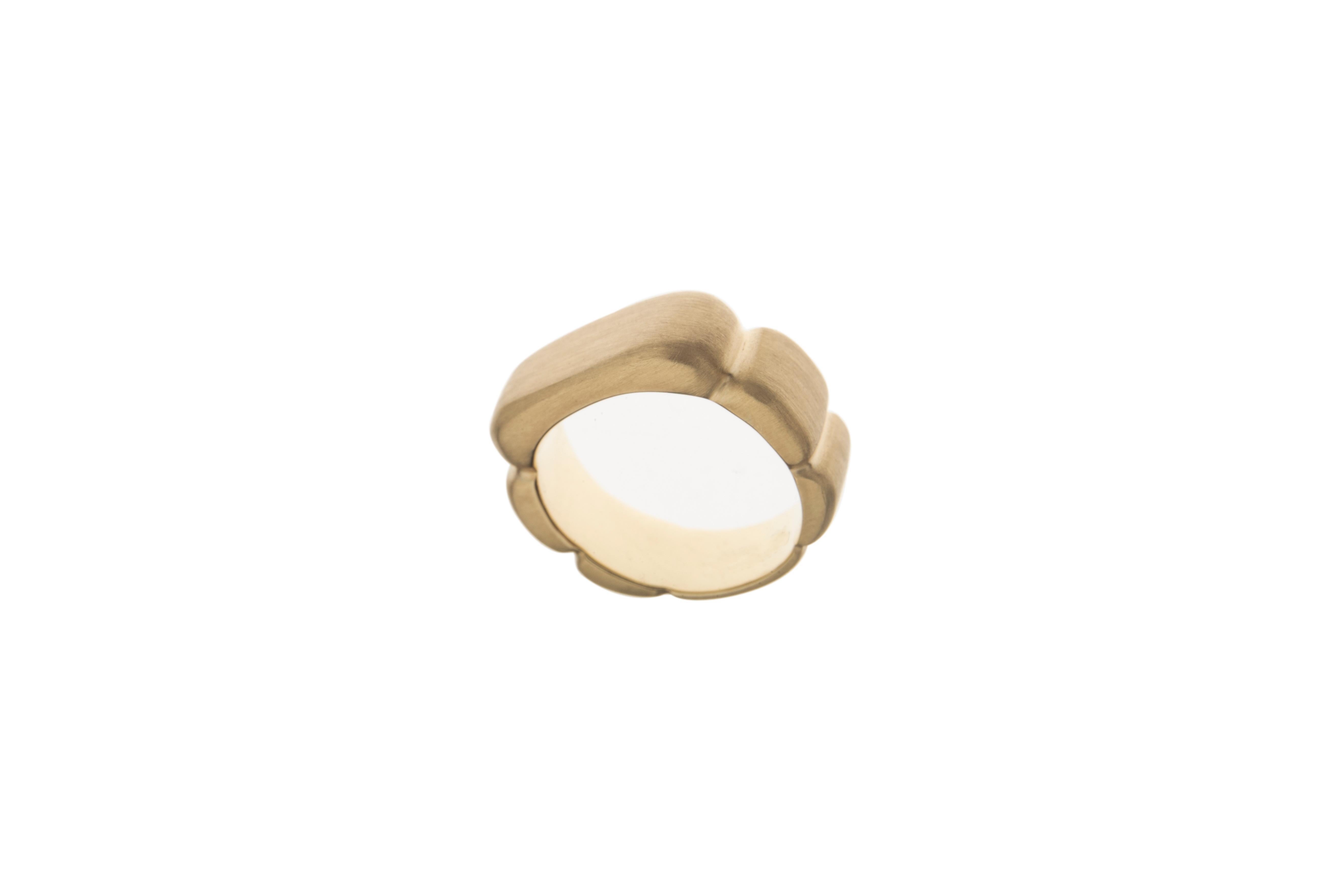 For Sale:  Dina Kamal, Bibendum Pinky Ring, 18k yellow Gold 5