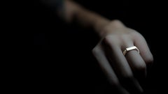 Dina Kamal, Eternity Ring, 18k yellow Gold