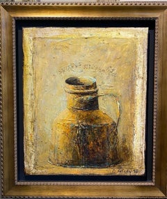Tant d'histoires à raconter : Nature morte du 21e siècle Huile sur toile