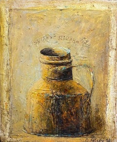 Tant d'histoires à raconter : Nature morte du 21e siècle Huile sur toile