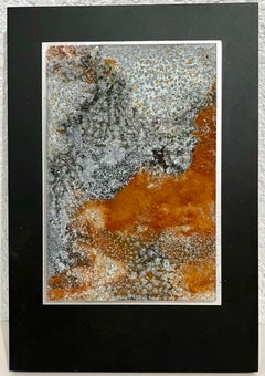 Israelische abstrakt-expressionistische Dina Recanati, Kosmos-Gemälde, Skulptur aus Metall