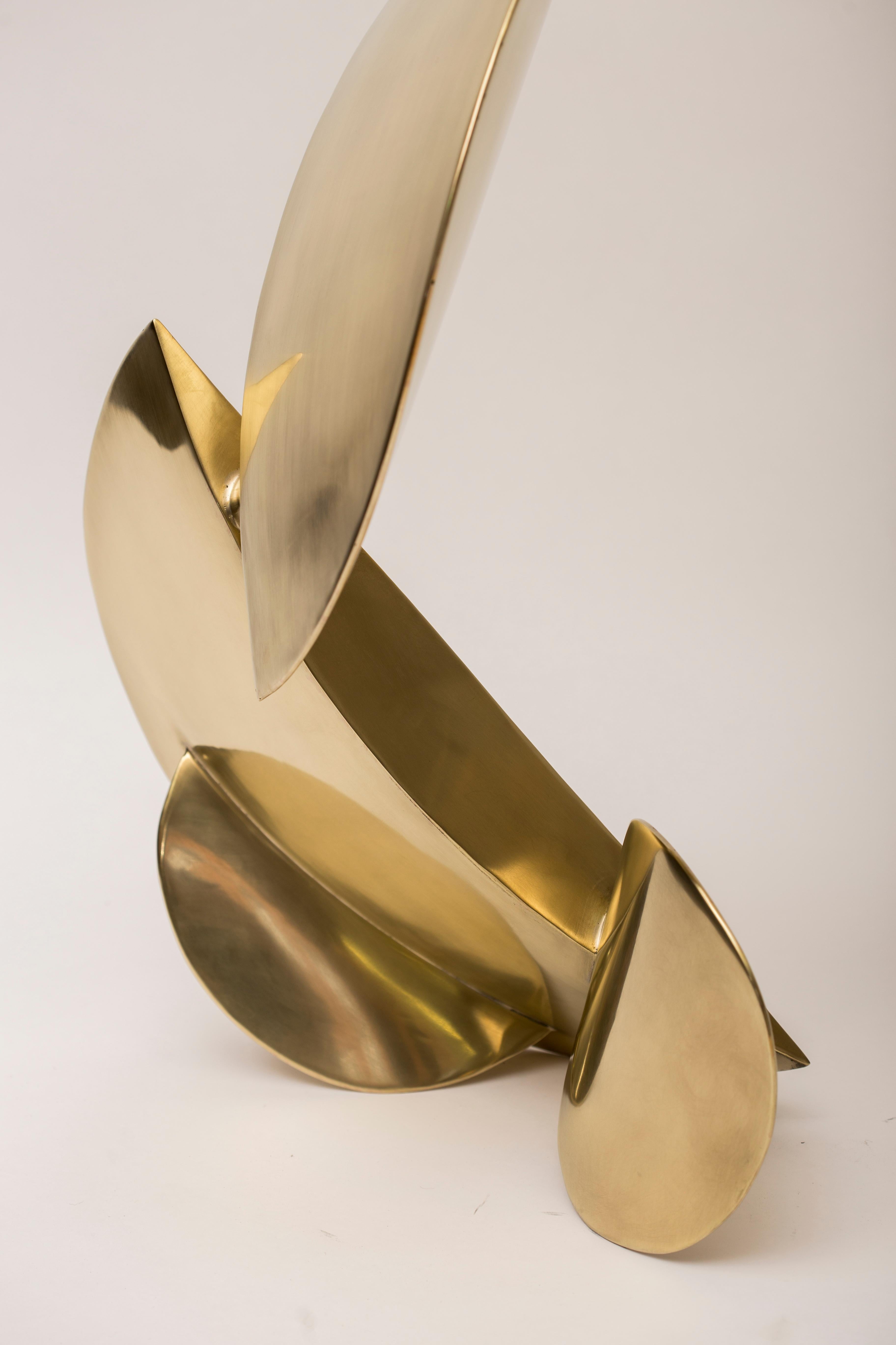 Dina Side Table Sculpted by Yann Dessauvages In New Condition In Geneve, CH