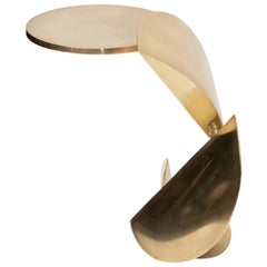 Dina Side Table Sculpted by Yann Dessauvages