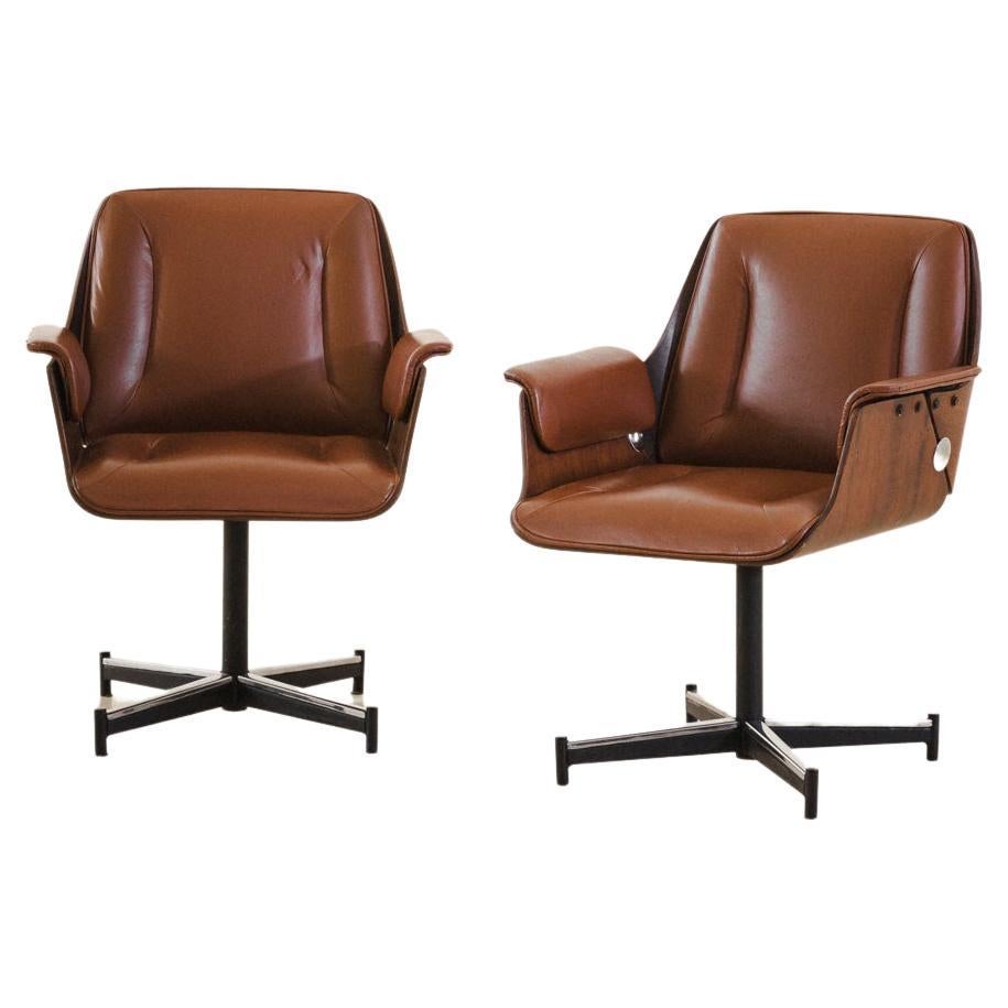 Silla Dinamarquesa, Carlo Fongaro, Brasileño Moderno, Década de 1970. Pieza única