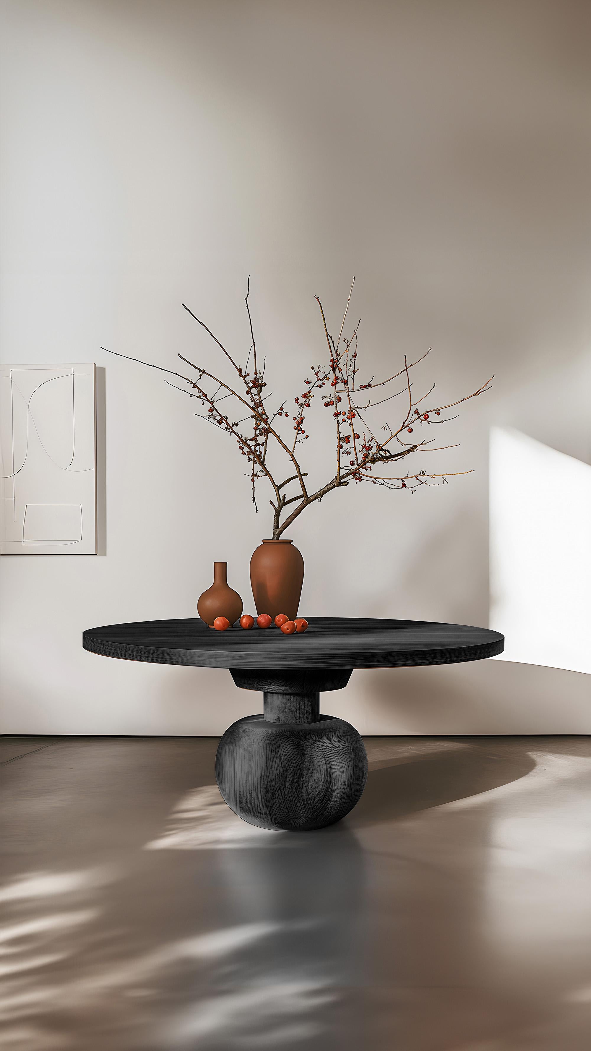 XXIe siècle et contemporain Salles à manger de luxe, ensembles de salles à manger Socle, artisanat en bois massif n° 38 en vente