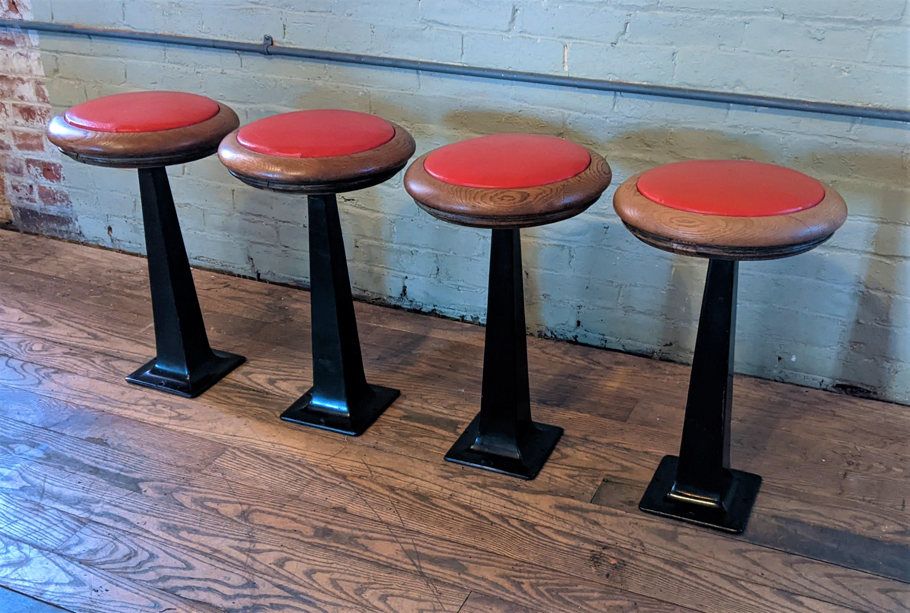 20th Century Diner Counter Stools