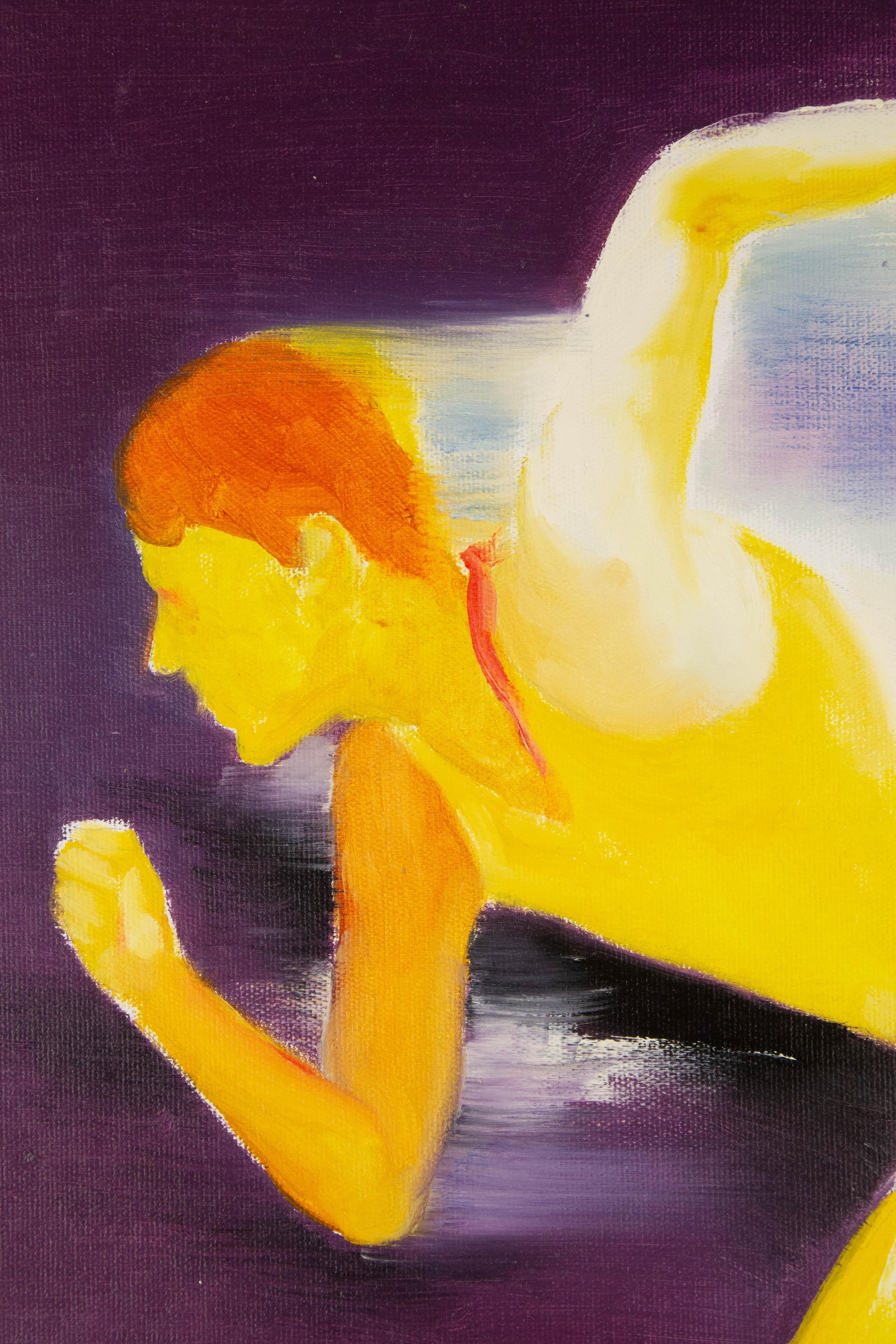 Dingyan E Contemporary Original Oil On Canvas 