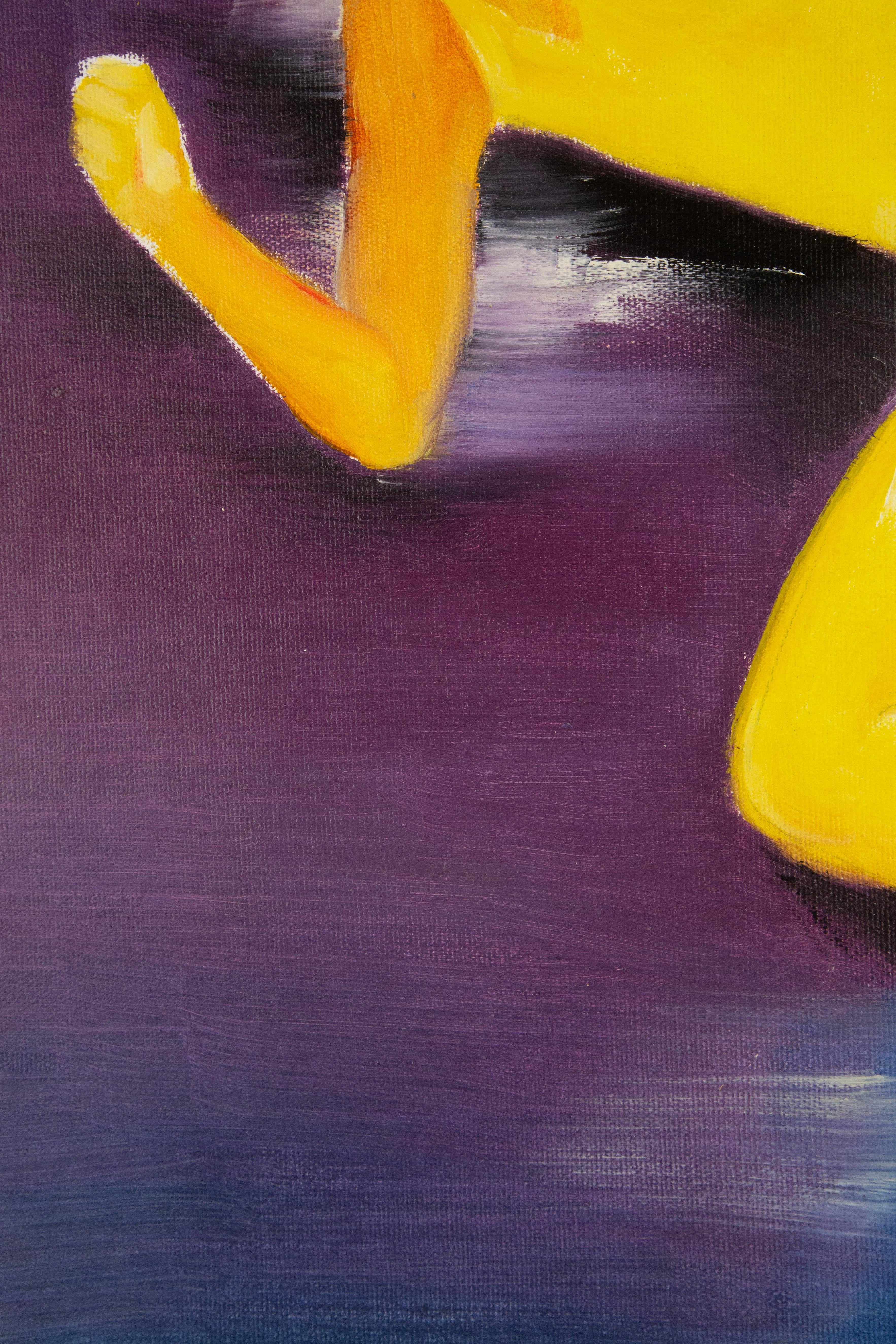 Dingyan E Contemporary Original Oil On Canvas 