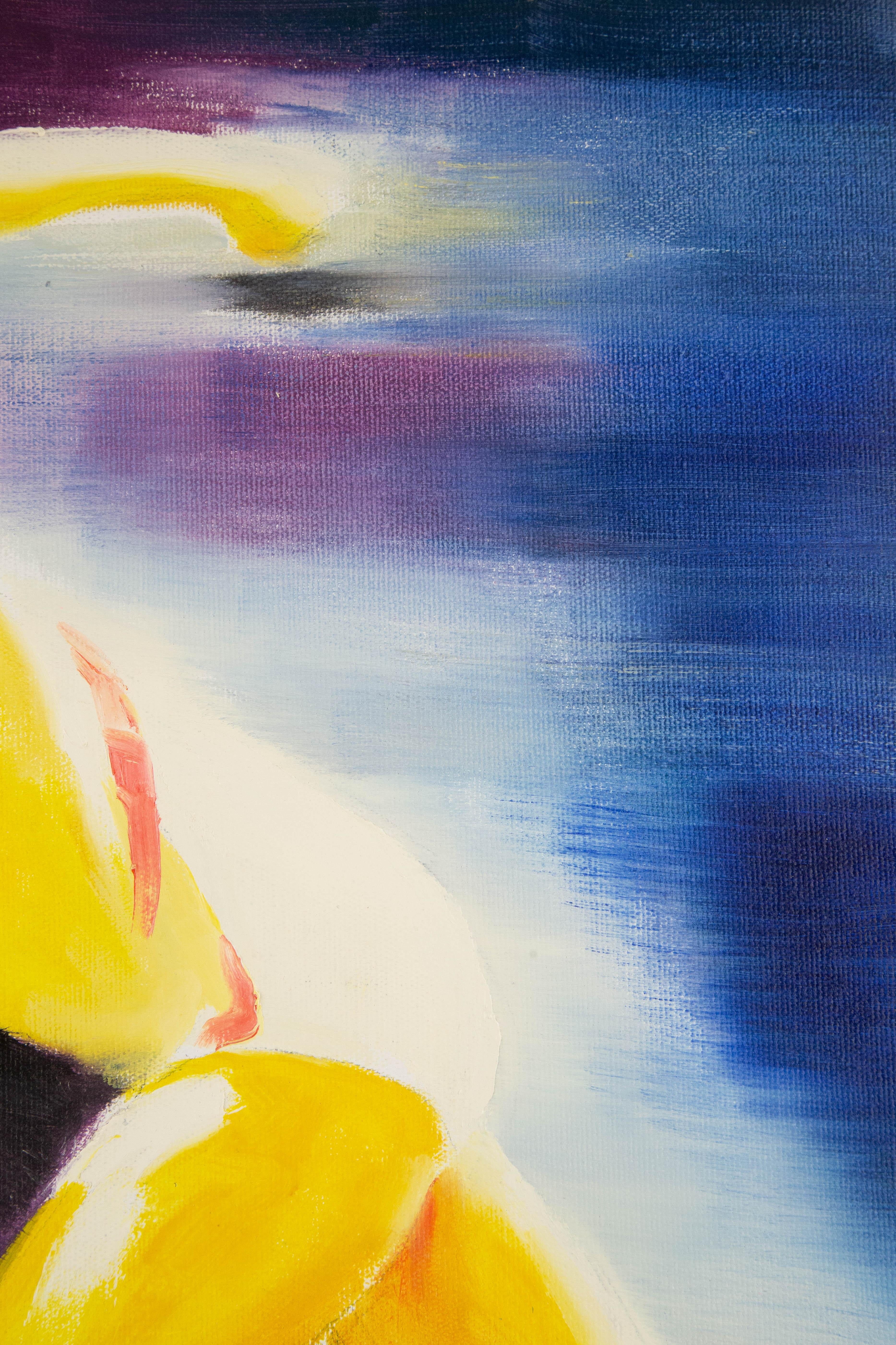 Dingyan E Contemporary Original Oil On Canvas 