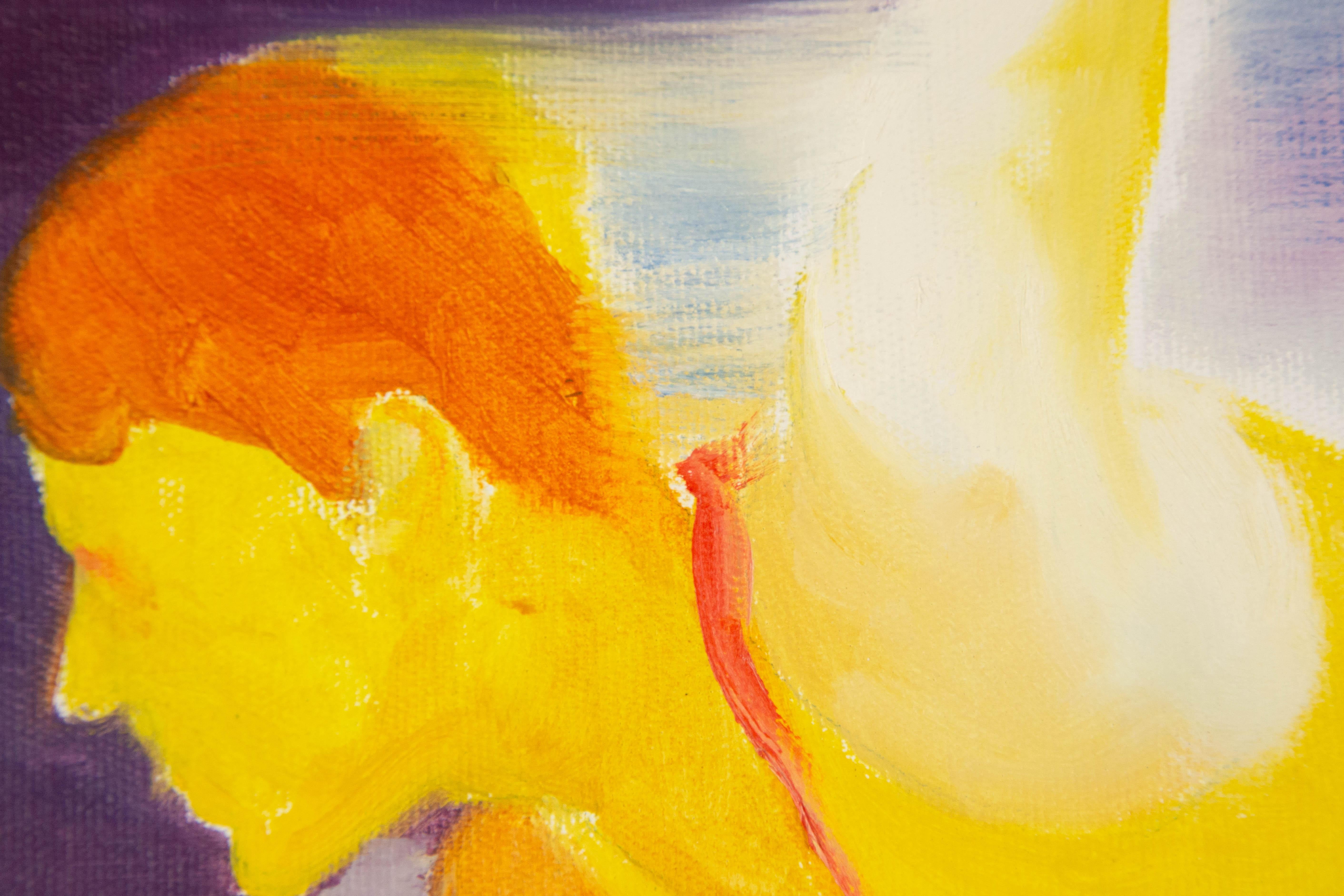Dingyan E Contemporary Original Oil On Canvas 