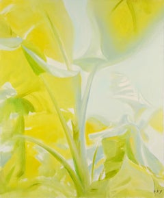 Dingyan E Floral Óleo Original Sobre Lienzo "En Sueño Serie II"