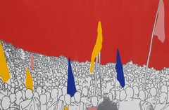 Pop-Art-Siebdruck "Fragmenty Springs", Burma