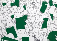 Fragile Springs, Iran - Pop-Art-Siebdruck von Dinh Q. Le