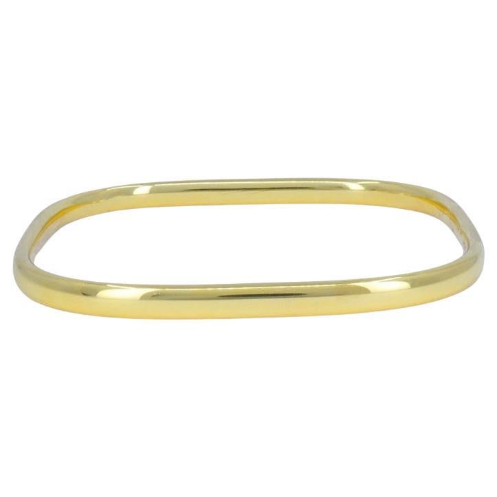 Dinh Van for Cartier Pulsera de oro de 18 quilates Joyería minimalista Vintage Estate en venta