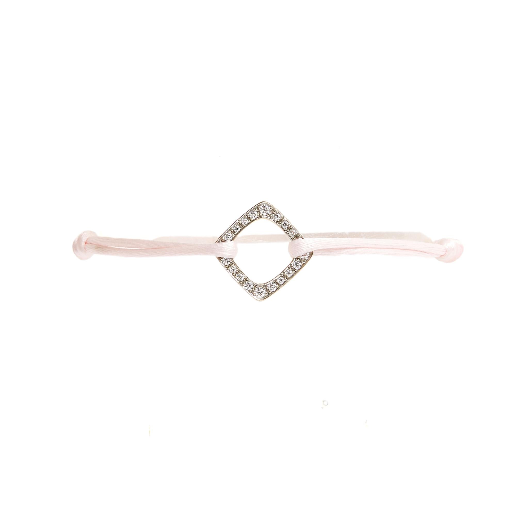 Women's or Men's Dinh Van Bracelet Impression L White Gold Diamond Large Link Bracelet New Strap For Sale