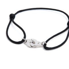 Dinh Van Bracelet Menotte Or Blanc PM or blanc Boutons de manchette Bracelet ajustable