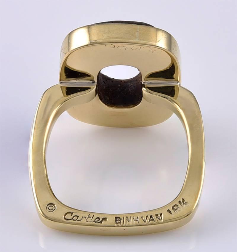 white gold wood ring